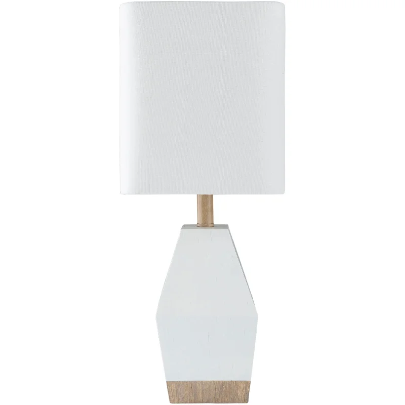 Track lighting with clear glass shadesPimm Accent Table Lamp
