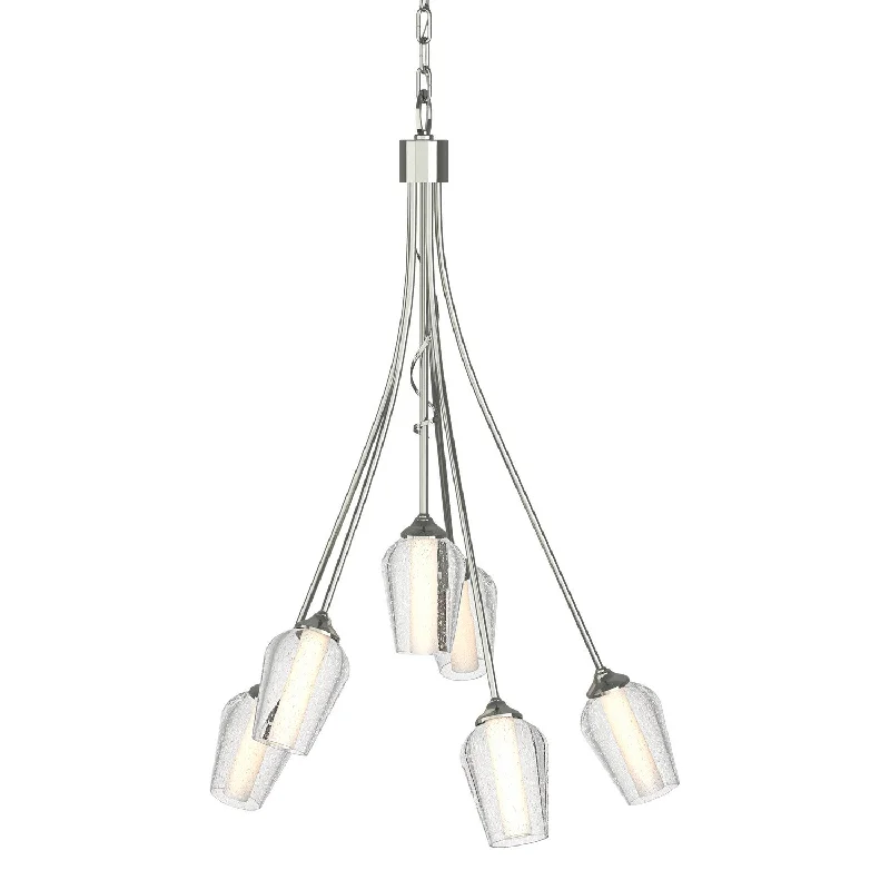 Industrial Ceiling - Mounted Lighting for Assembly PlantsFlora Six Light Chandelier