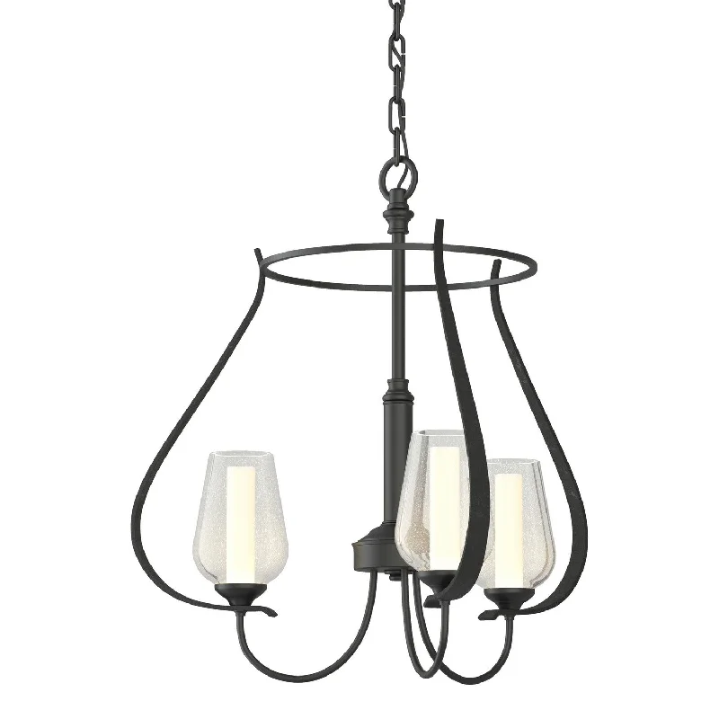 Industrial Lighting for Food Processing FactoriesFlora Three Light Chandelier
