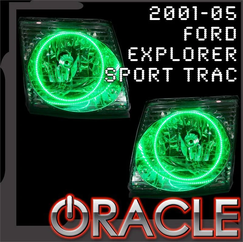 Track lighting for adding a touch of eleganceORACLE Lighting 2001-2005 Ford Explorer Sport Trac LED Headlight Halo Kit
