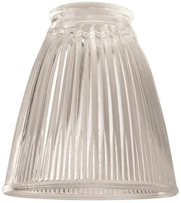 Track lighting for replacing old fluorescent fixturesRibbed Cone Ceiling-Mounted Fixture Replacement Glass Clear 2-1/4 Inch  Fitter 4 Per Box