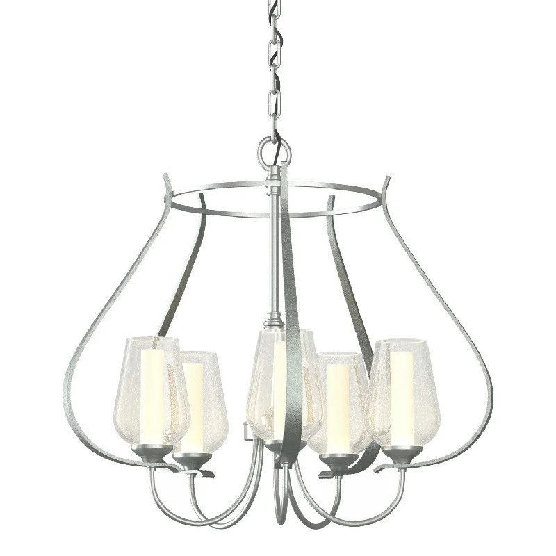 Industrial Lighting for Pharmaceutical ManufacturingFlora Five Light Chandelier