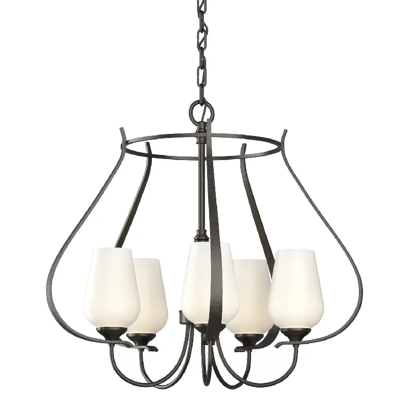Color - Tunable Industrial Lighting for Special ApplicationsFlora Five Light Chandelier
