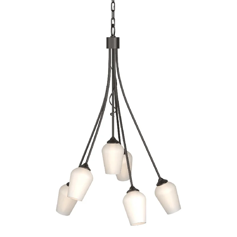 Industrial Flood Lighting for Outdoor Loading DocksFlora Six Light Chandelier