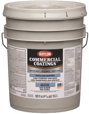 Energy - efficient track lighting fixturesKrylon Latex Paint Silver Eggshell White 5 Gal