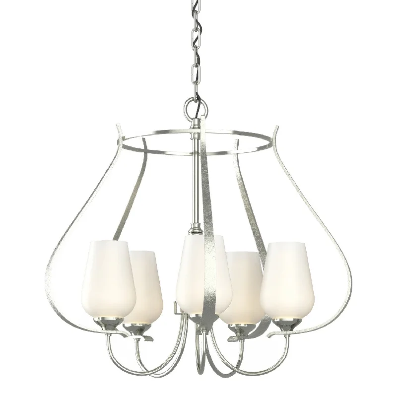 Corrosion - Resistant Industrial Lighting for Coastal FactoriesFlora Five Light Chandelier