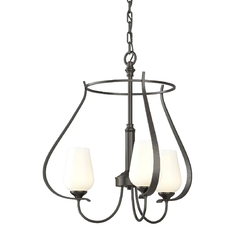 Industrial Lighting for Electronics ManufacturingFlora Three Light Chandelier