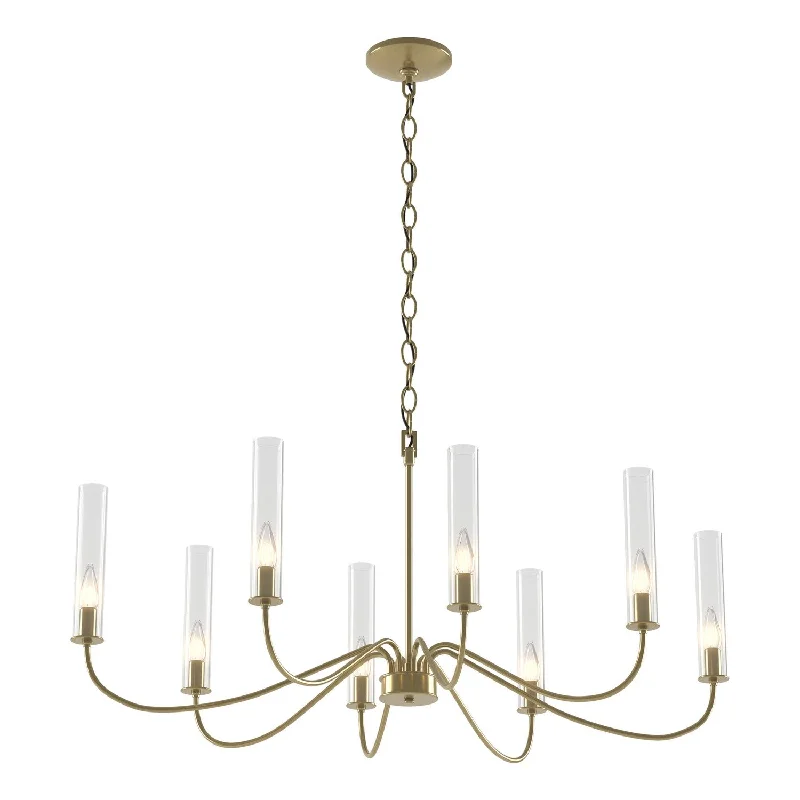 Industrial Lighting for Chemical PlantsGrace Eight Light Chandelier