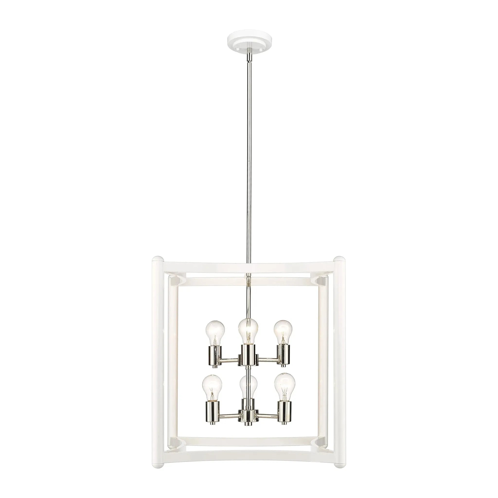 High - lumen track lighting for bright spacesCoyle 20" 6-Light Pendant