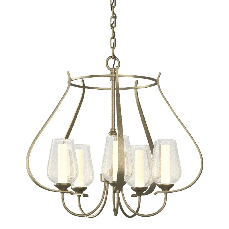 Industrial Lighting for Electronics ManufacturingFlora Five Light Chandelier