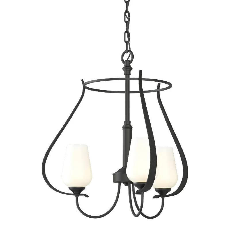 Industrial Lighting for Automotive Manufacturing PlantsFlora Three Light Chandelier