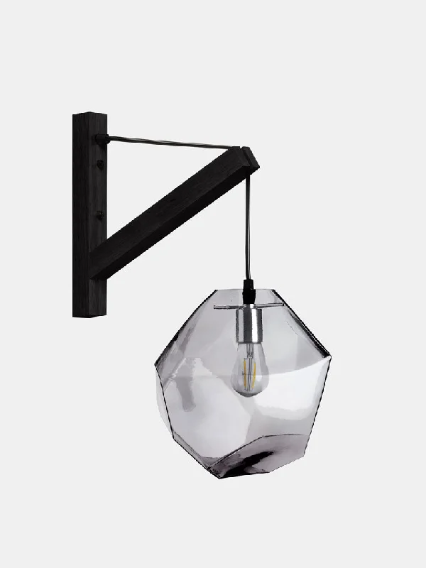 Track lighting with a decorative track designOnyx Wall Lamp