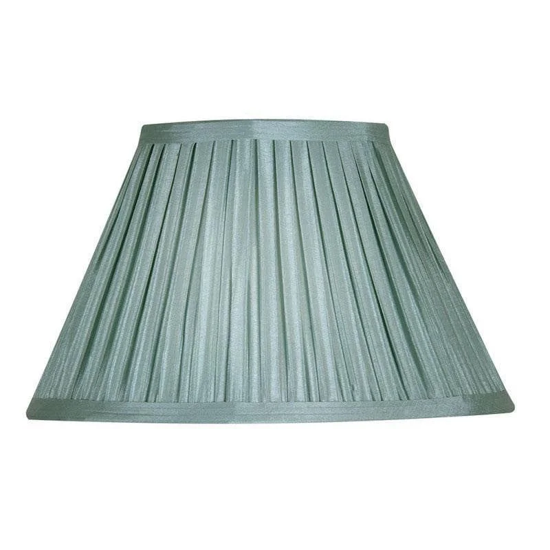 Victorian Style Floor Lamp for Traditional and Elegant InteriorsVictorian Style Floor Lamp for Traditional and Elegant InteriorsOaks Lighting 10" Box Pleat Small Duck Egg Lamp Shade