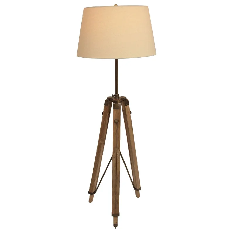 Metal Floor Lamp with a Matte Black Finish for a Sleek LookMetal Floor Lamp with a Matte Black Finish for a Sleek LookSurveyor Adjustable Height Tripod Floor Lamp