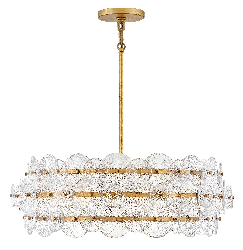 Contemporary Ceiling Lights with Unique, Abstract ShapesContemporary Ceiling Lights with Unique, Abstract ShapesMedium Single Tier Pendant - Rene - FR30126DA